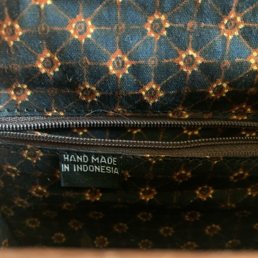 Vintage Straw Crossbody purse - Picture 4 of 5